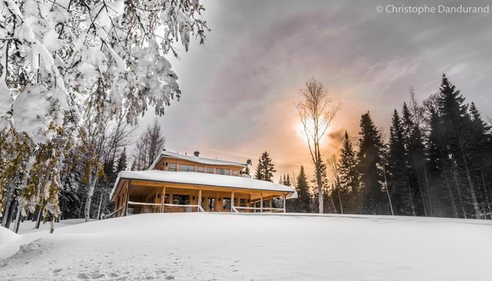 Chalet Tao Par Les Chalets Spa Canada La Malbaie Buitenkant foto